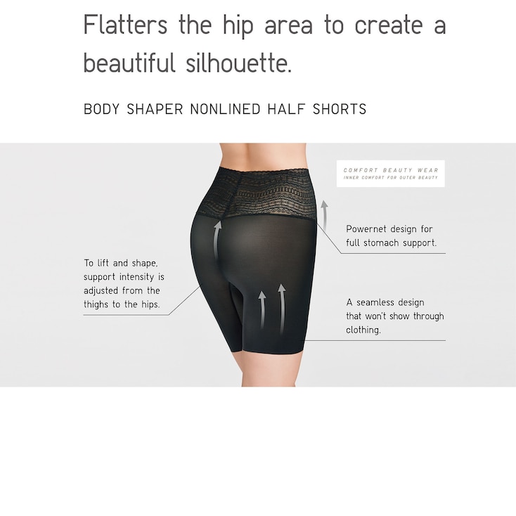 Shapewear High Rise Half Shorts UNIQLO US