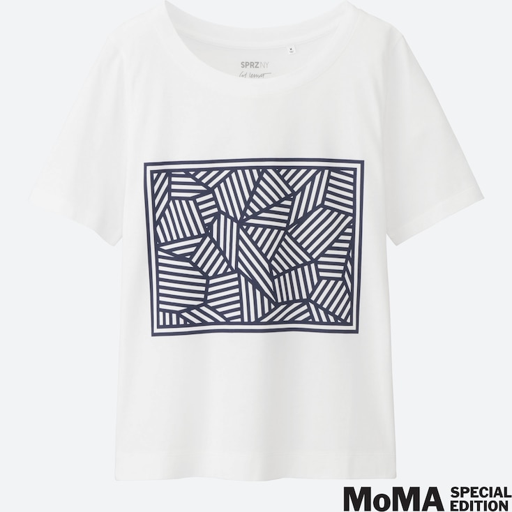 WOMEN SPRZ NY Super Geometric GRAPHIC TSHIRT (SOL LEWITT