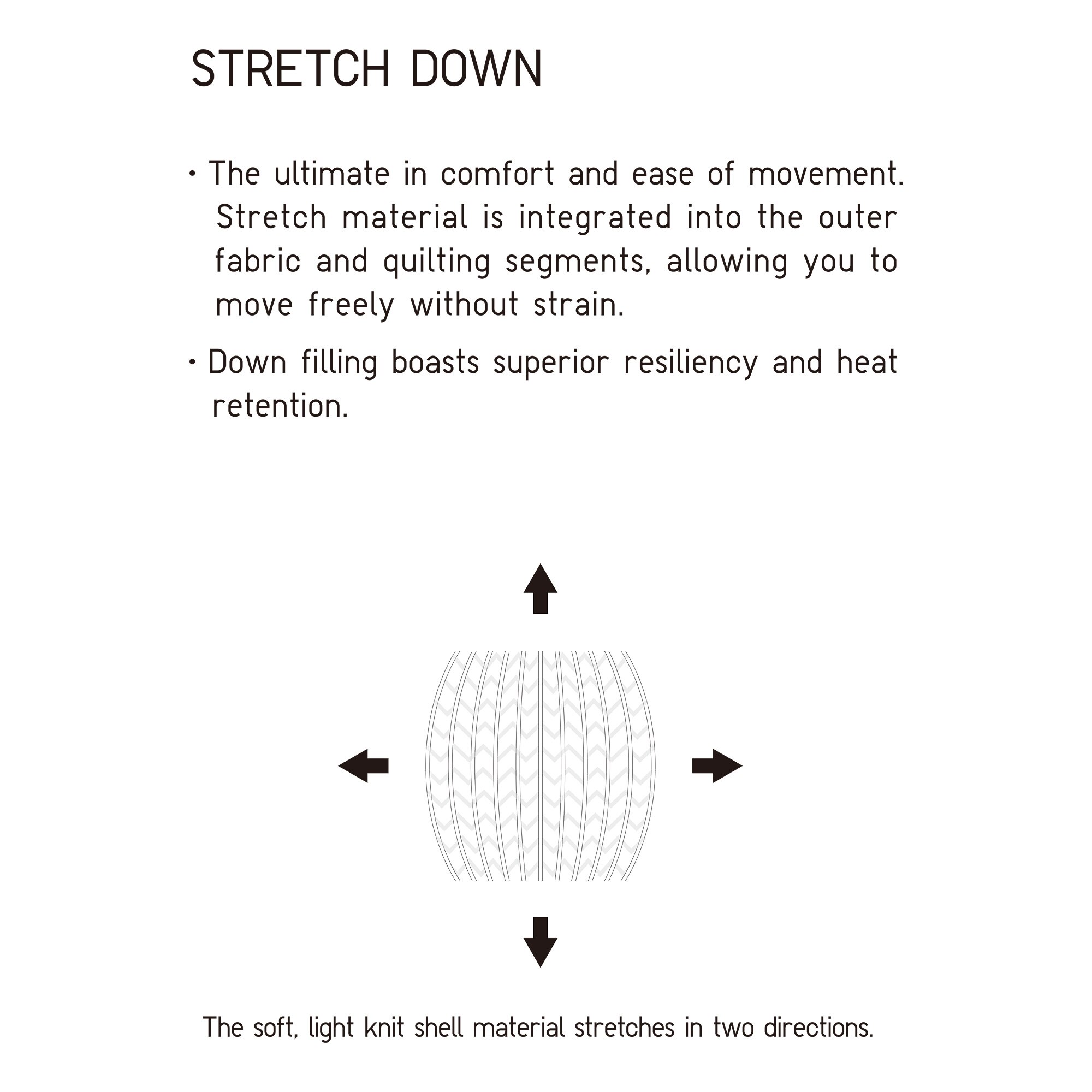 uniqlo stretch down jacket