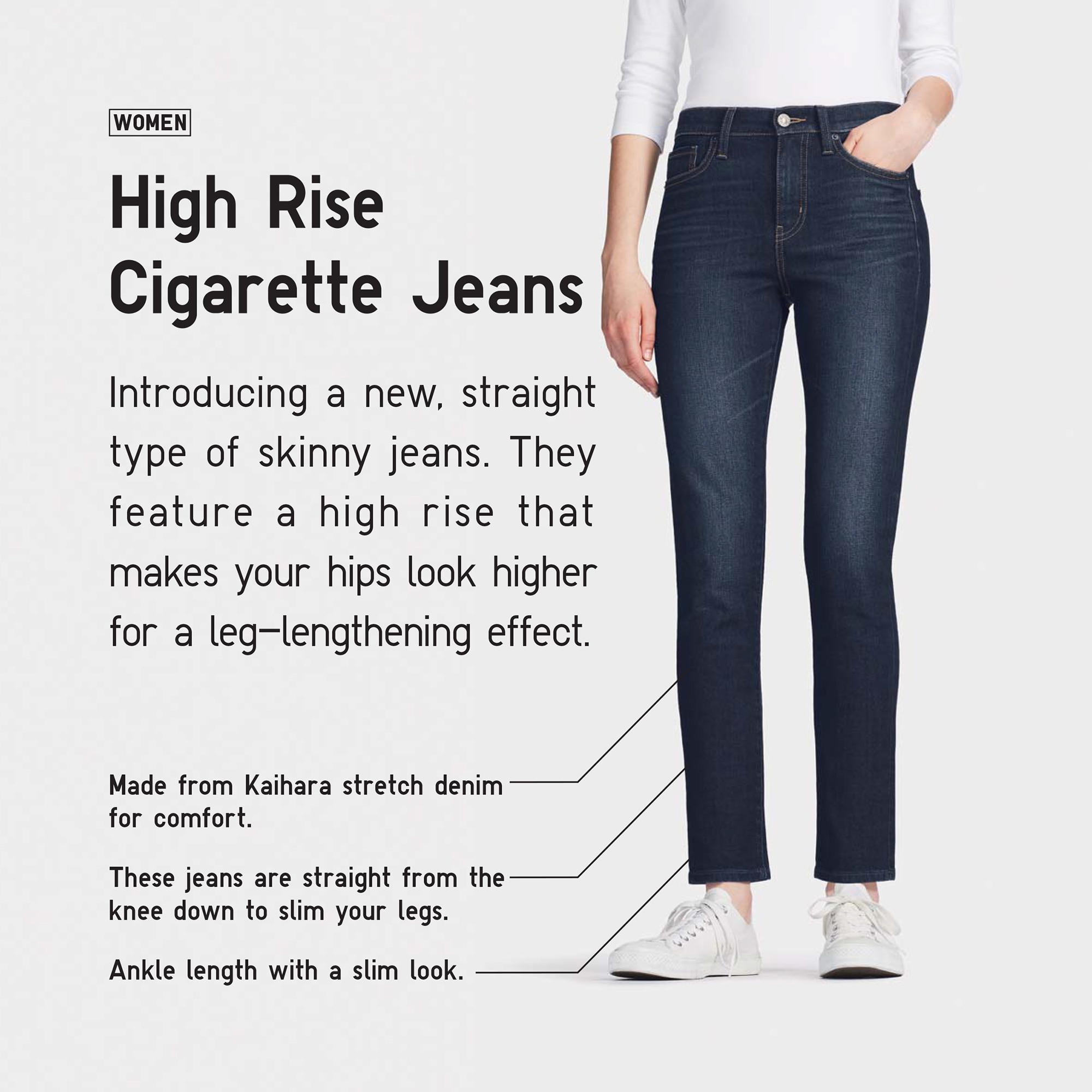 high rise cigarette jeans gap