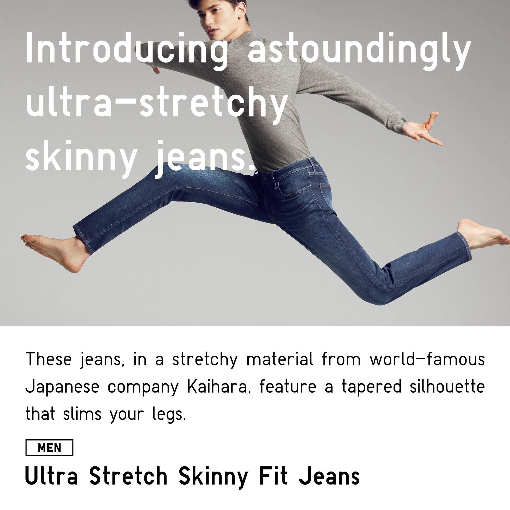 ultra stretch skinny fit jeans