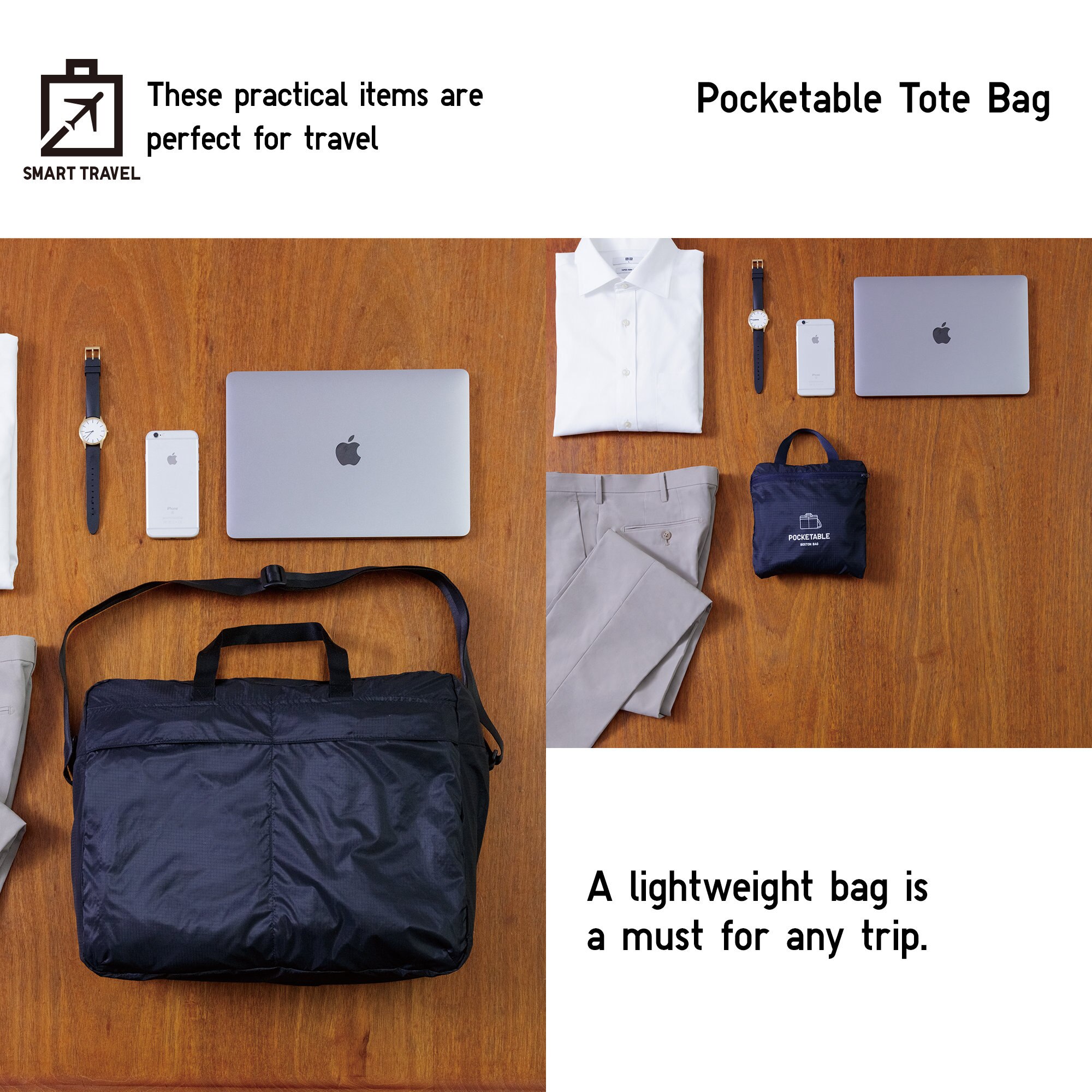 uniqlo packable bag