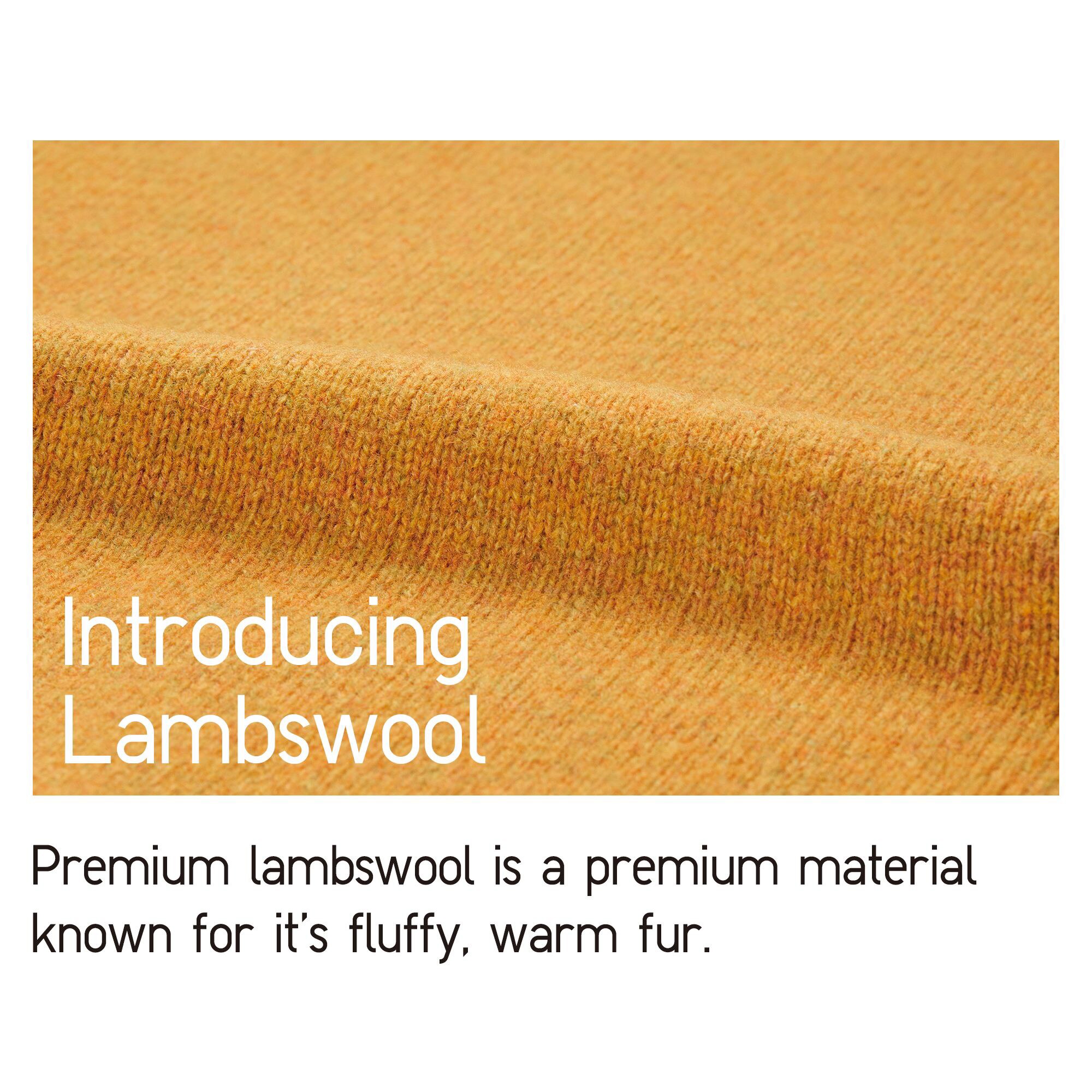women premium lambswool crew neck sweater