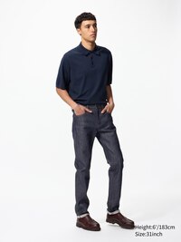 Stretch Selvedge Slim-Fit Jeans