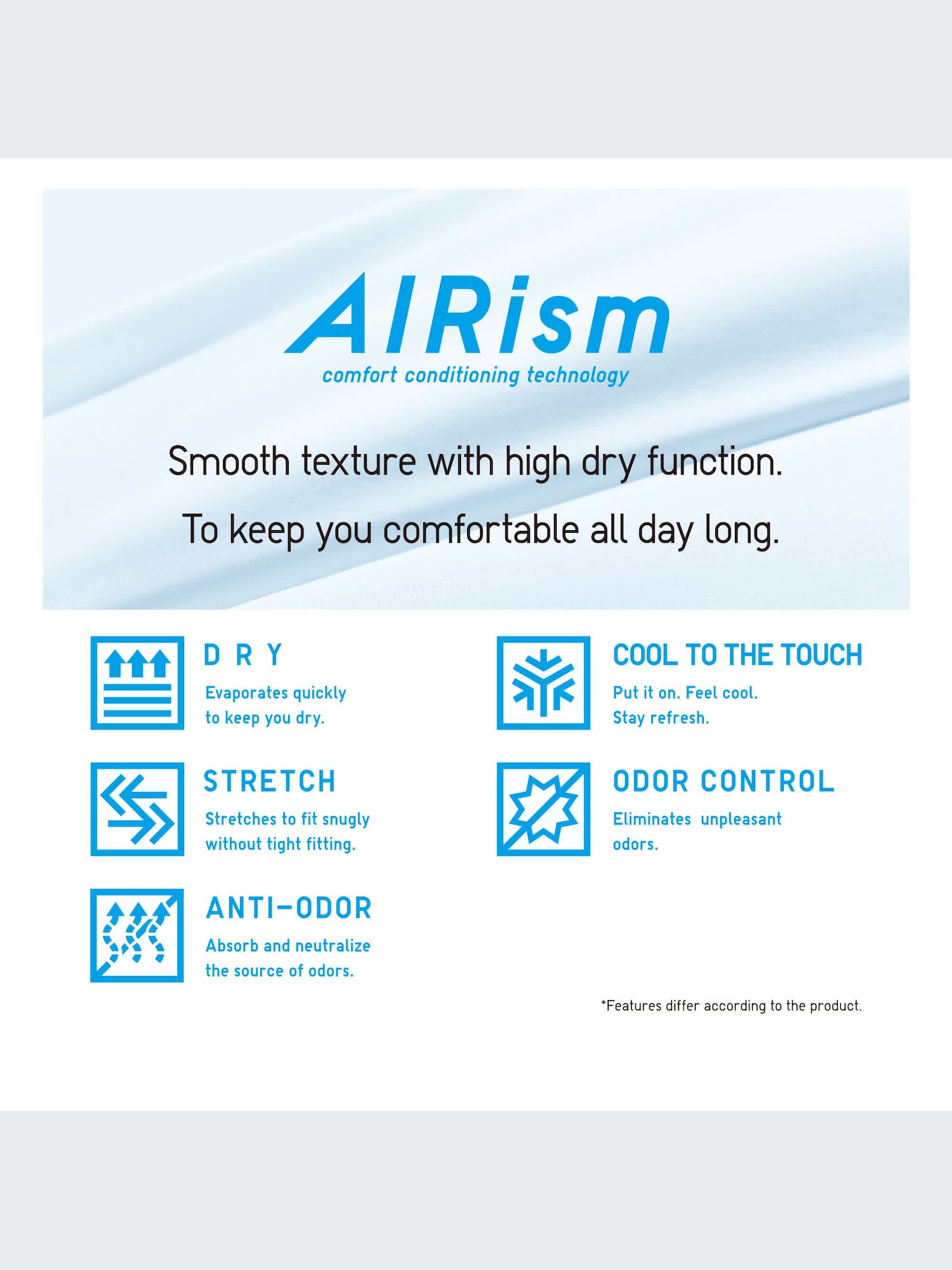 AIRism Micro Mesh V-Neck Short-Sleeve T-Shirt | UNIQLO US