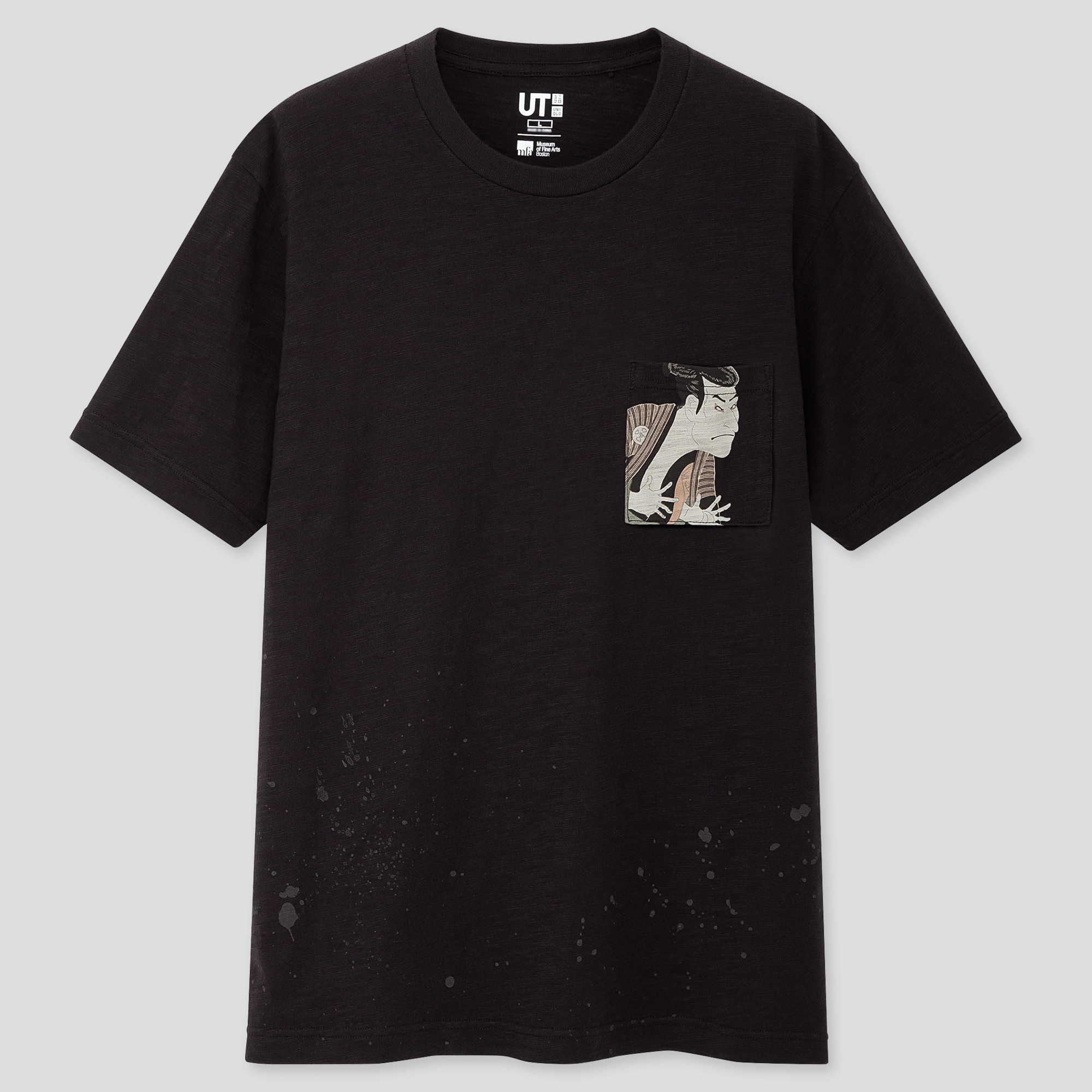 EDO UKIYO-E UT TOSHUSAI SHARAKU (SHORT-SLEEVE GRAPHIC T-SHIRT)