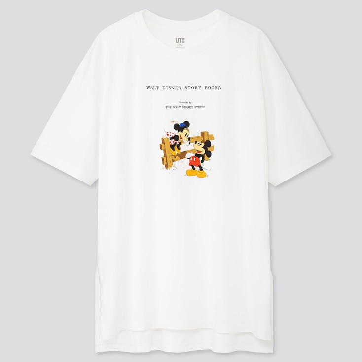 Uniqlo Women Disney Stories Ut Short Sleeve Oversized T Shirt Stylehint