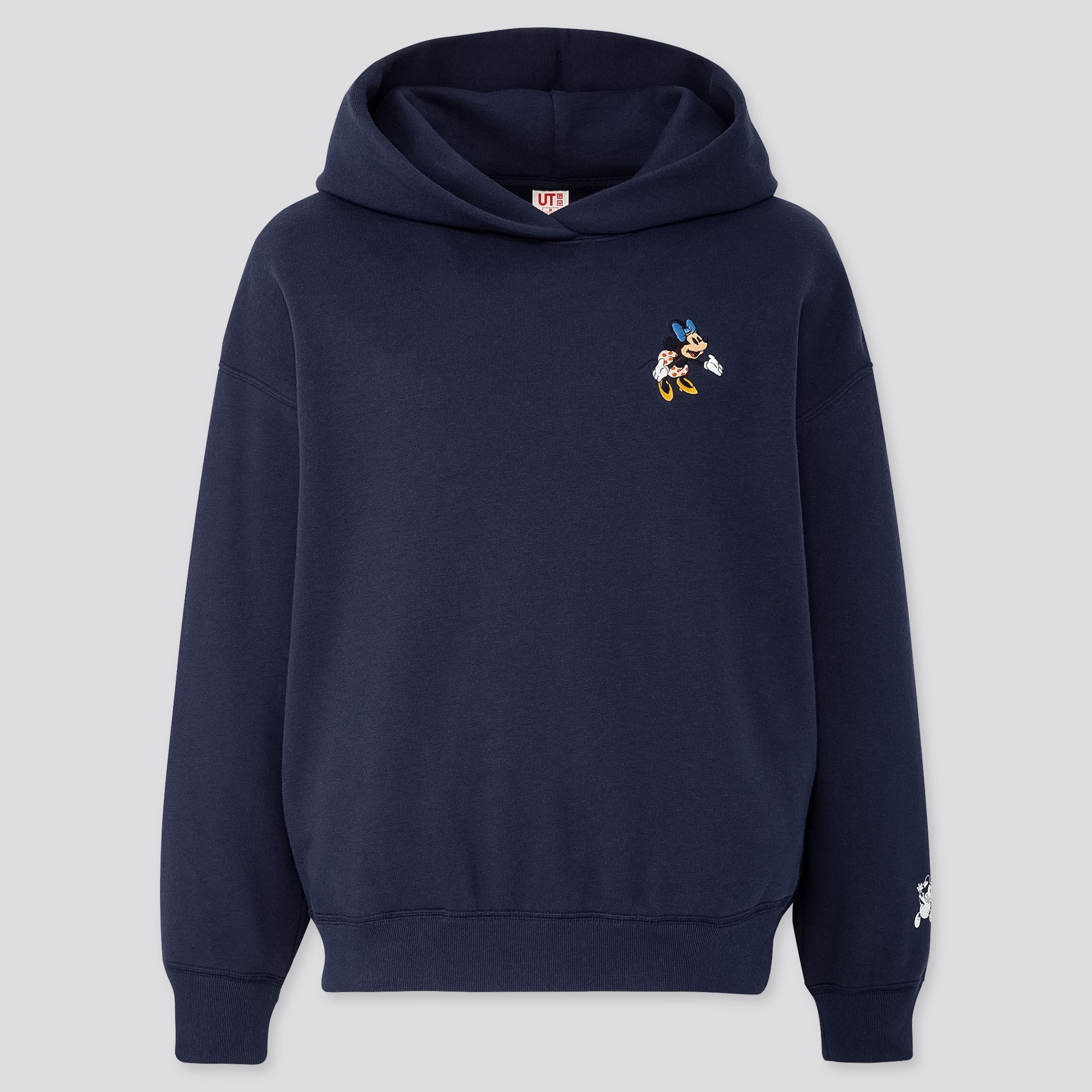 navy blue disney hoodie