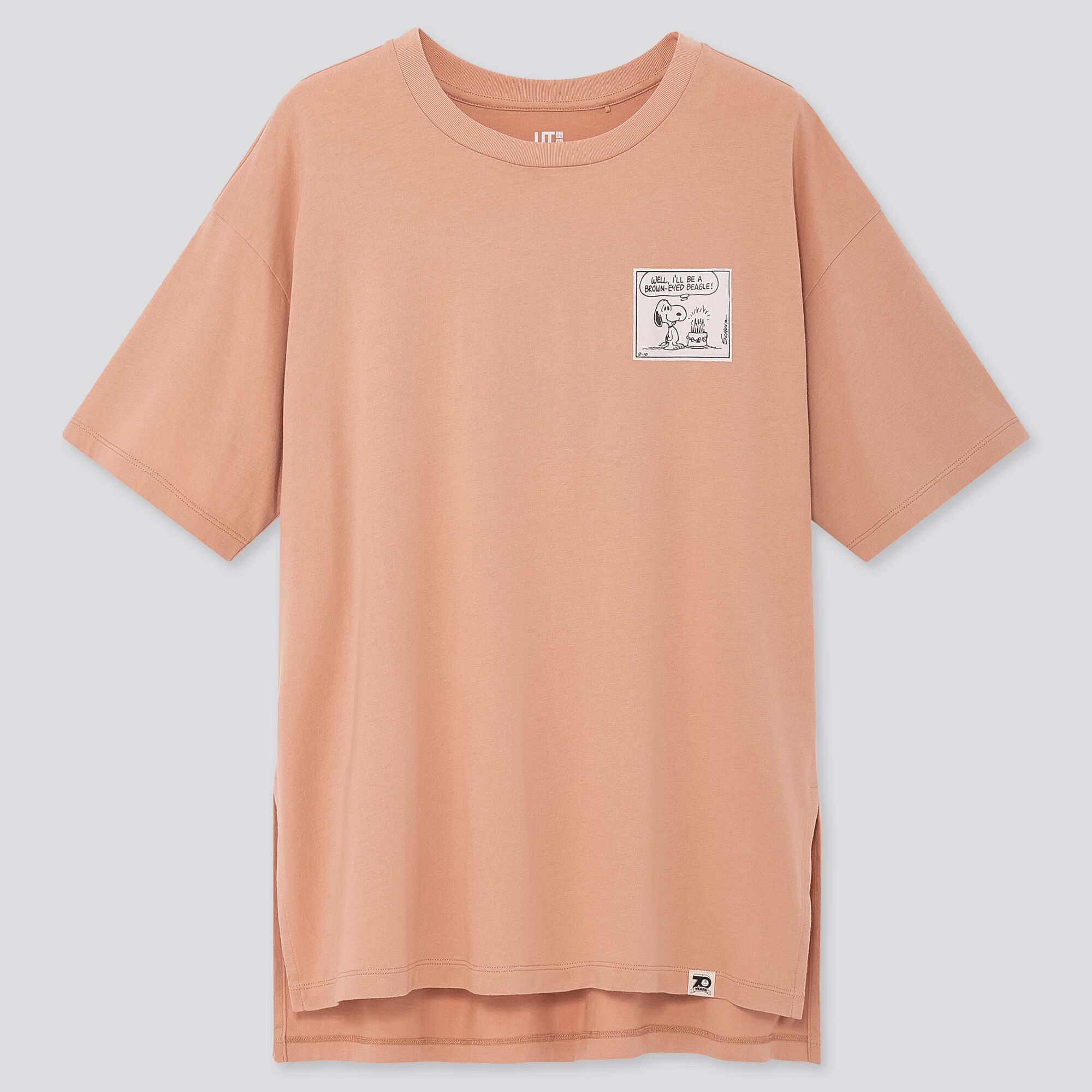 Women Peanuts 70 Ut Short Sleeve Oversize T Shirt Uniqlo Us