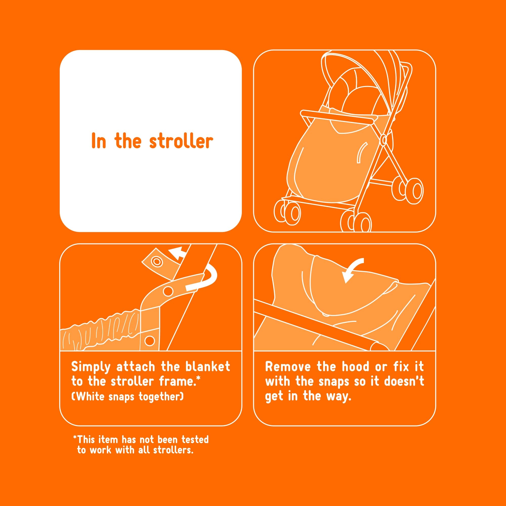 uniqlo stroller blanket