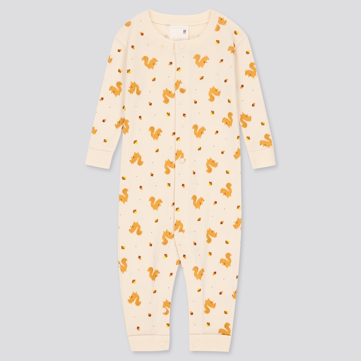 NEWBORN LONG SLEEVE ONE PIECE OUTFIT UNIQLO US