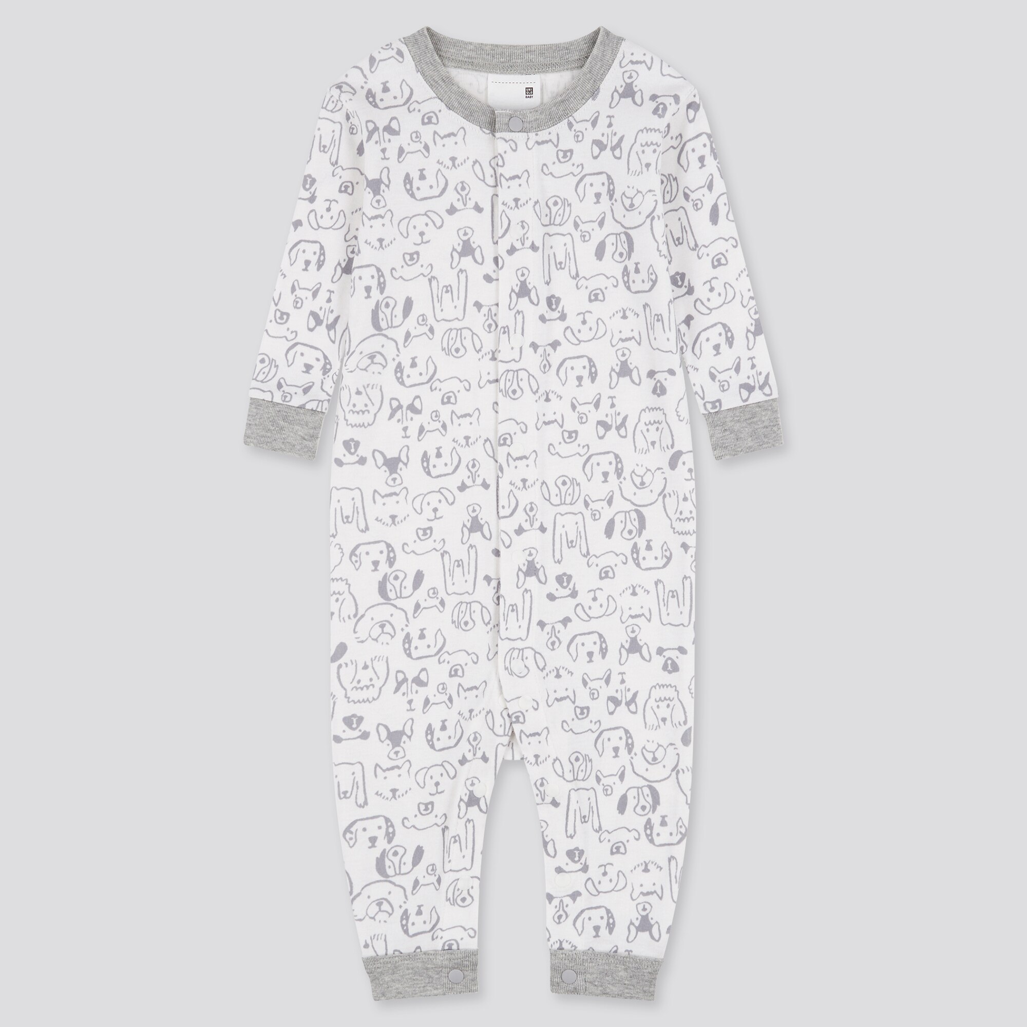 Baby Joy Of Print One Piece Outfit Long Sleeve Uniqlo Us