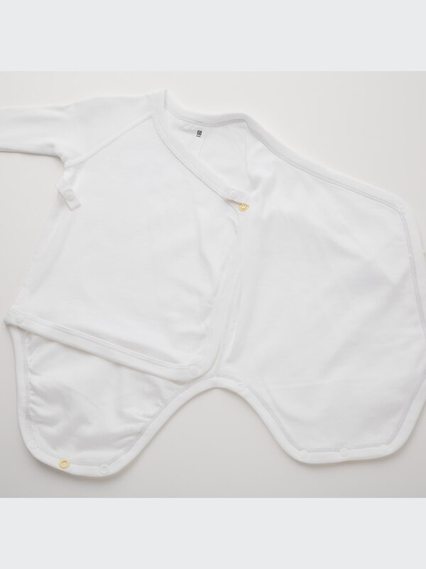 Crew Neck Long-Sleeve Bodysuit (Set of 2)