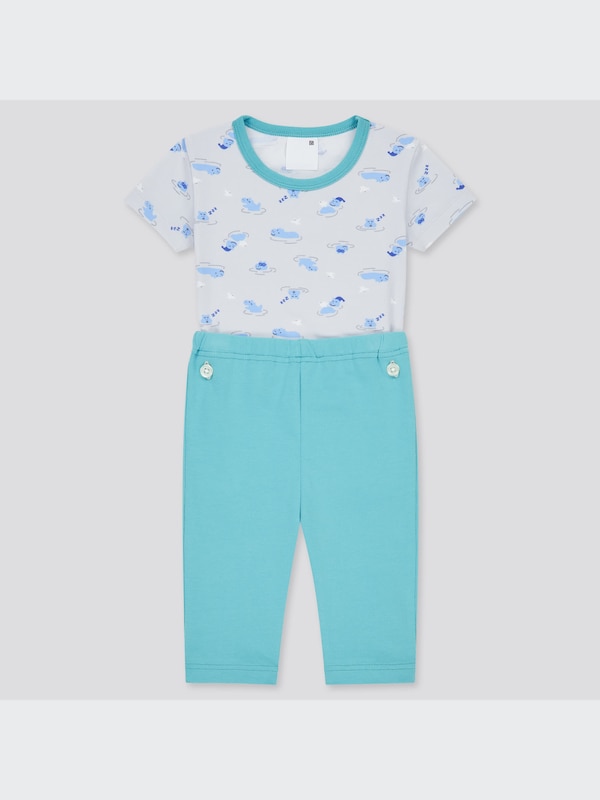 Dry Short-Sleeve Pajamas