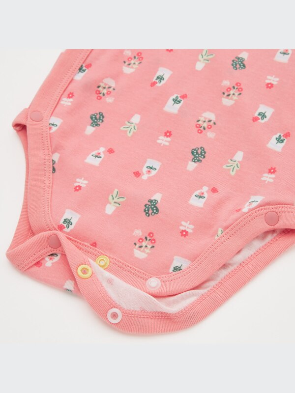 Joy of Print Long-Sleeve Bodysuit (Set of 2)