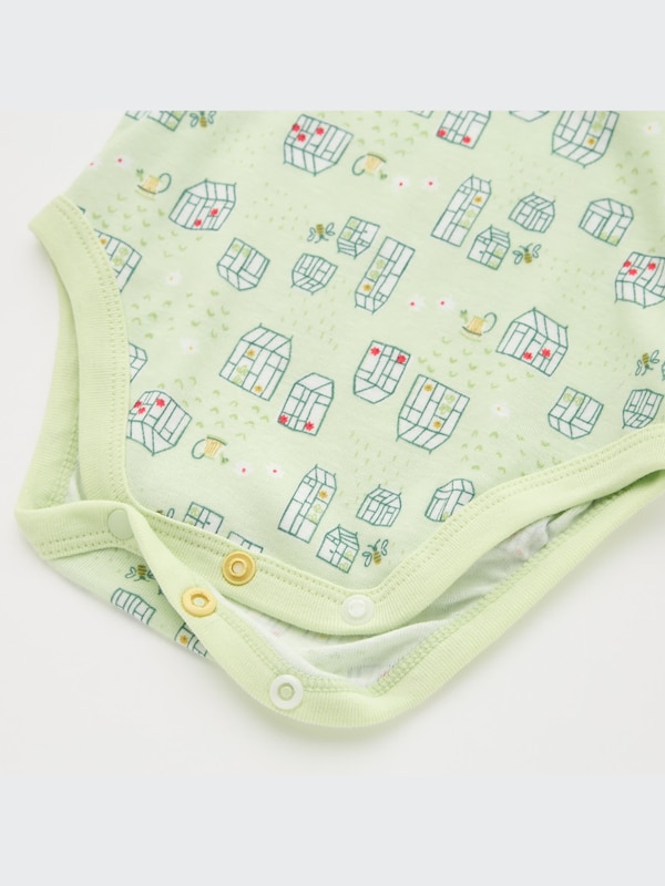 Joy of Print Long-Sleeve Bodysuit (Set of 2)