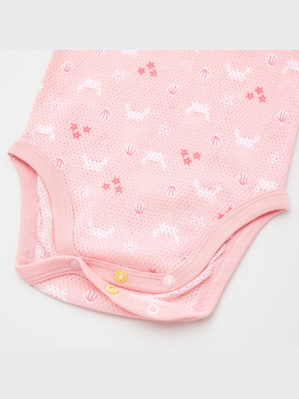 Joy of Print Cotton Mesh Inner Bodysuit (Set of 2)