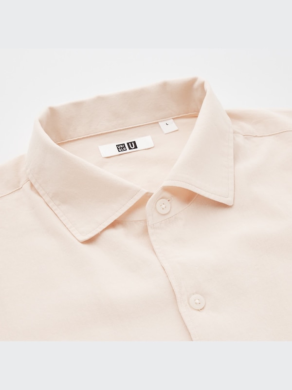 U Convertible Collar Short-Sleeve Shirt