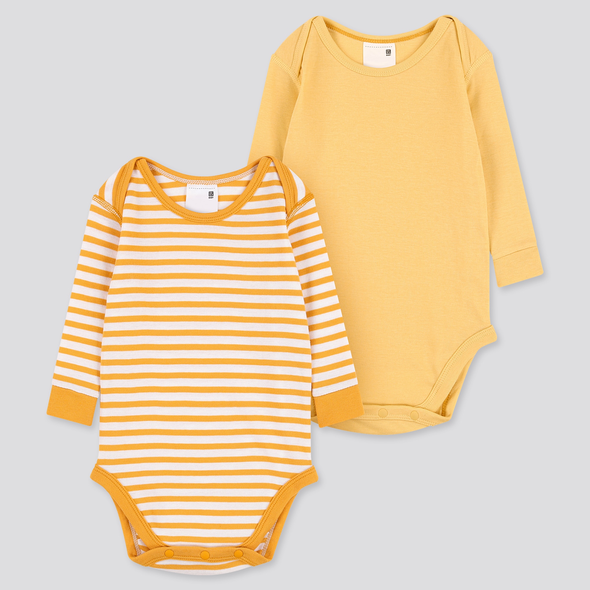 baby yellow crew neck