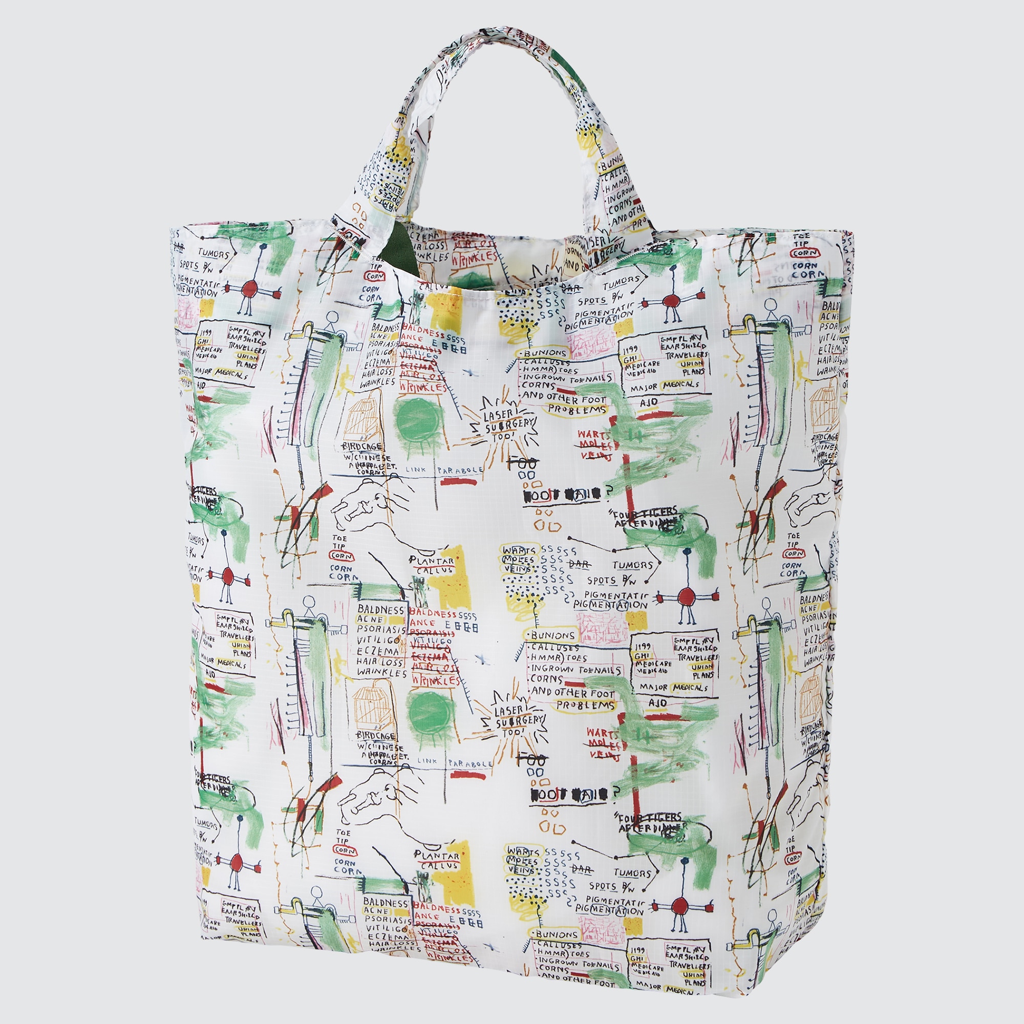 Jean-Michel Basquiat Tote Shopper Bag 