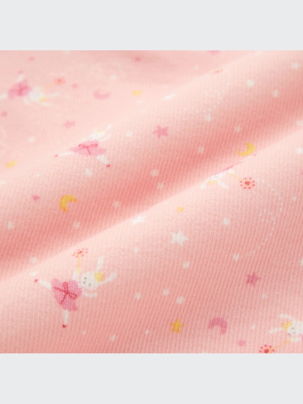 Ribbed Cotton Long-Sleeve Pajamas
