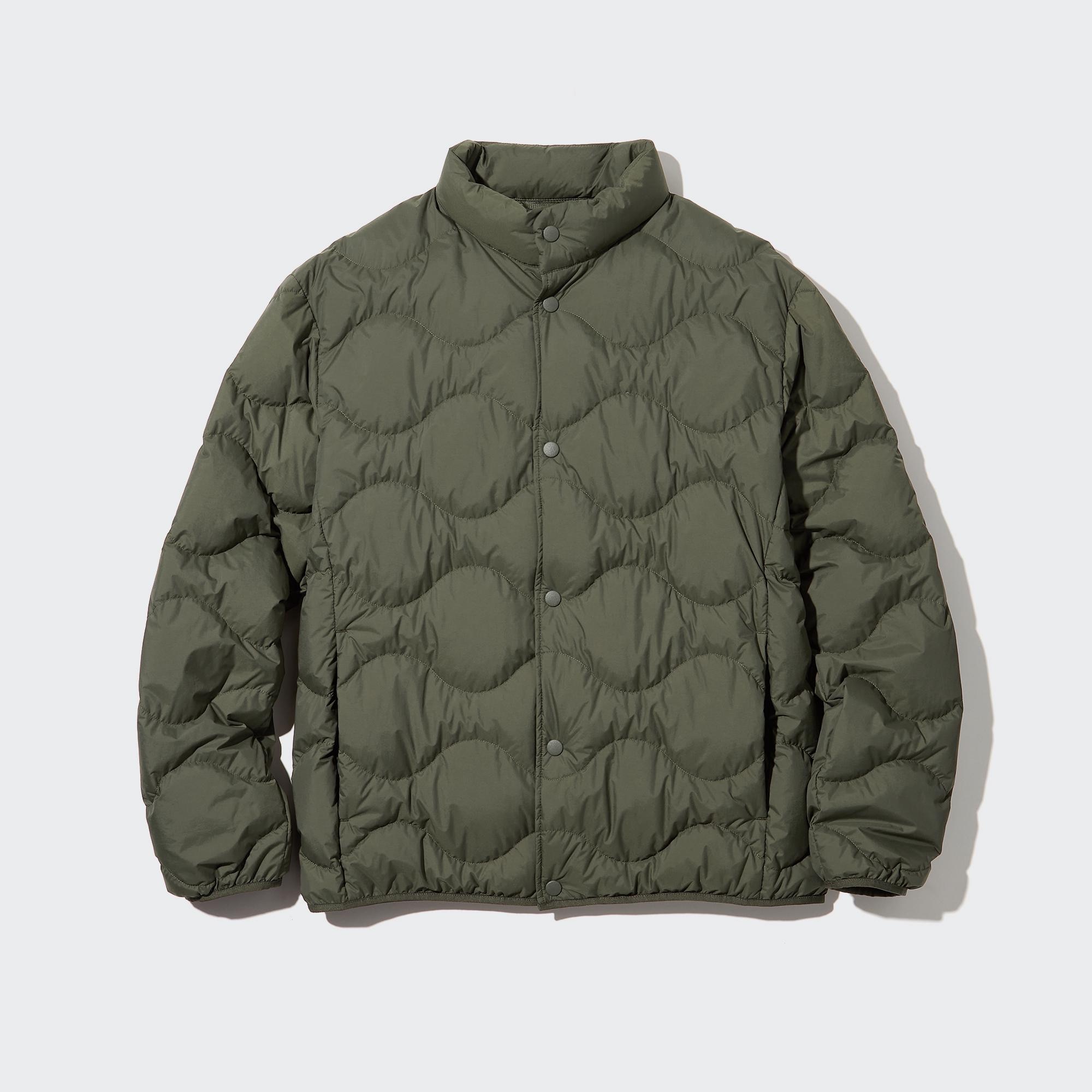 Ultra Light Down Wave-Quilted Jacket