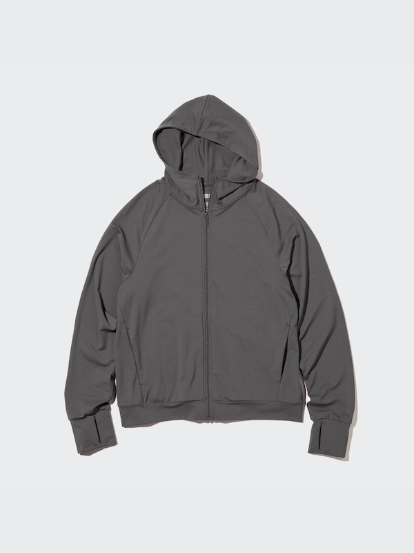 AIRism Mesh UV Protection Full-Zip Hoodie