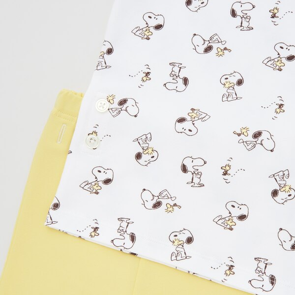 Peanuts Holiday LongSleeve Pajamas UNIQLO US