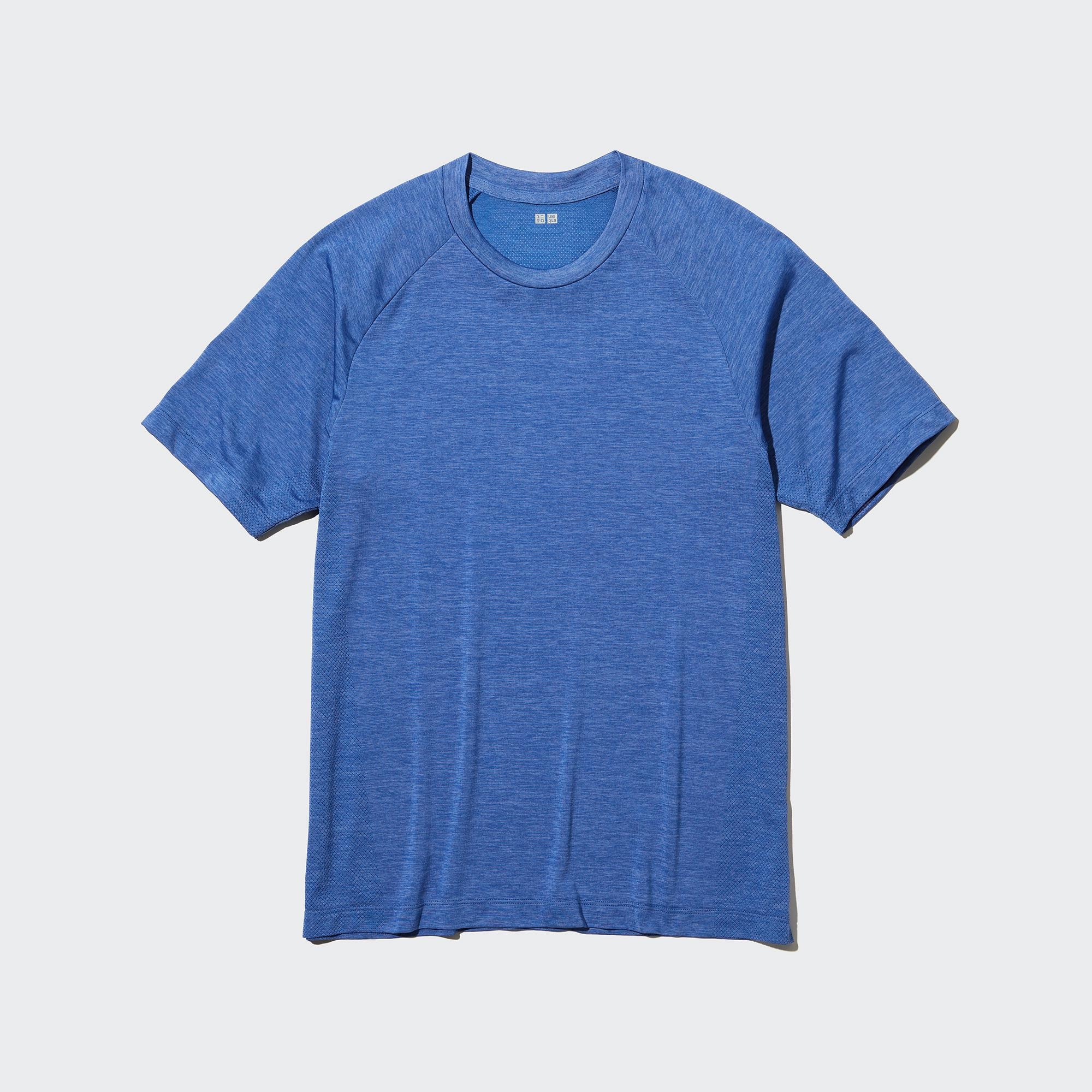UNIQLO DRY-EX Crew Neck Short-Sleeve T-Shirt (Printed)