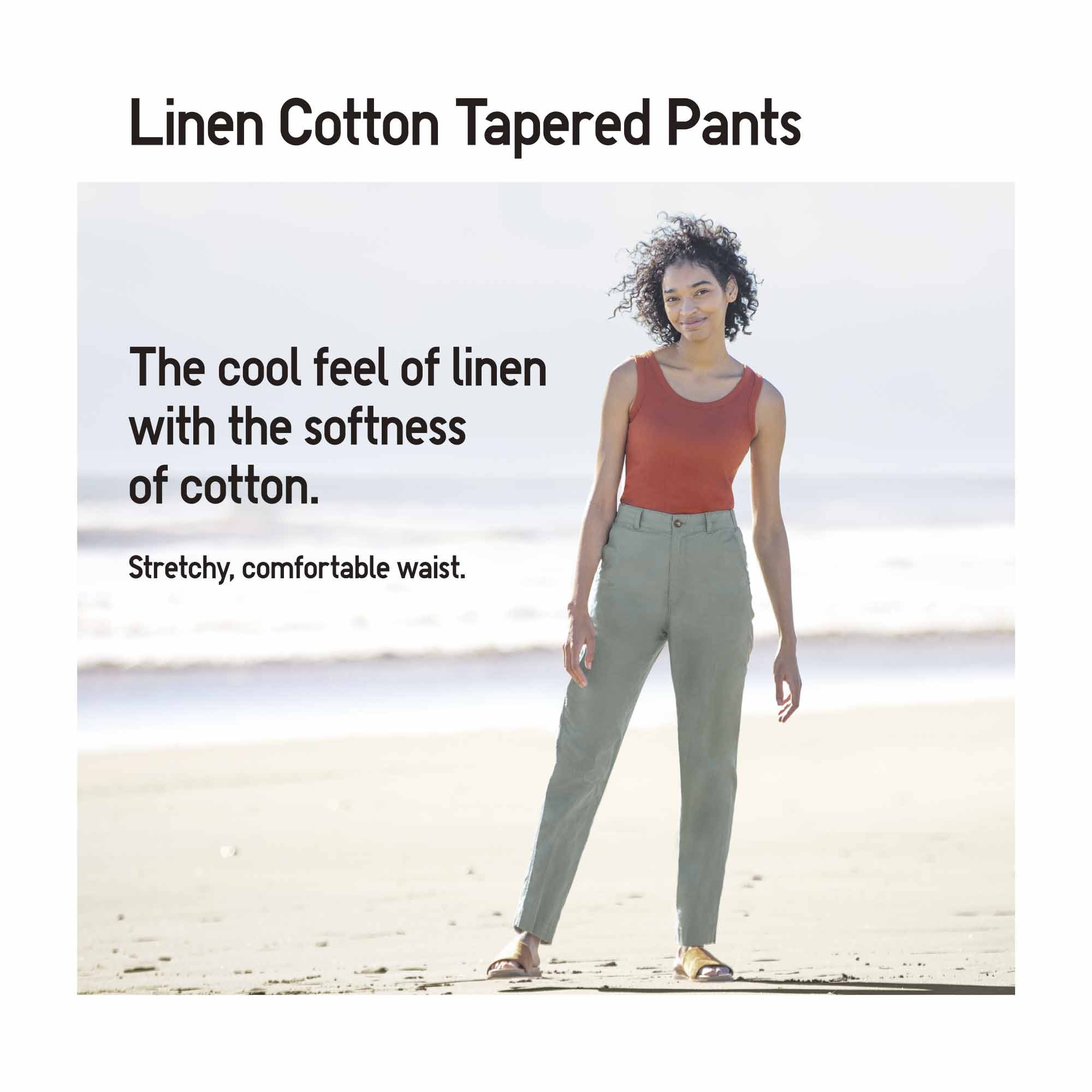 Buy Loose fit natural linen pant - Light feather gray - from  KnowledgeCotton Apparel®