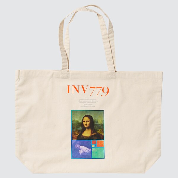 Louvre Museum Reusable Printed Tote Bag (Large) UNIQLO US