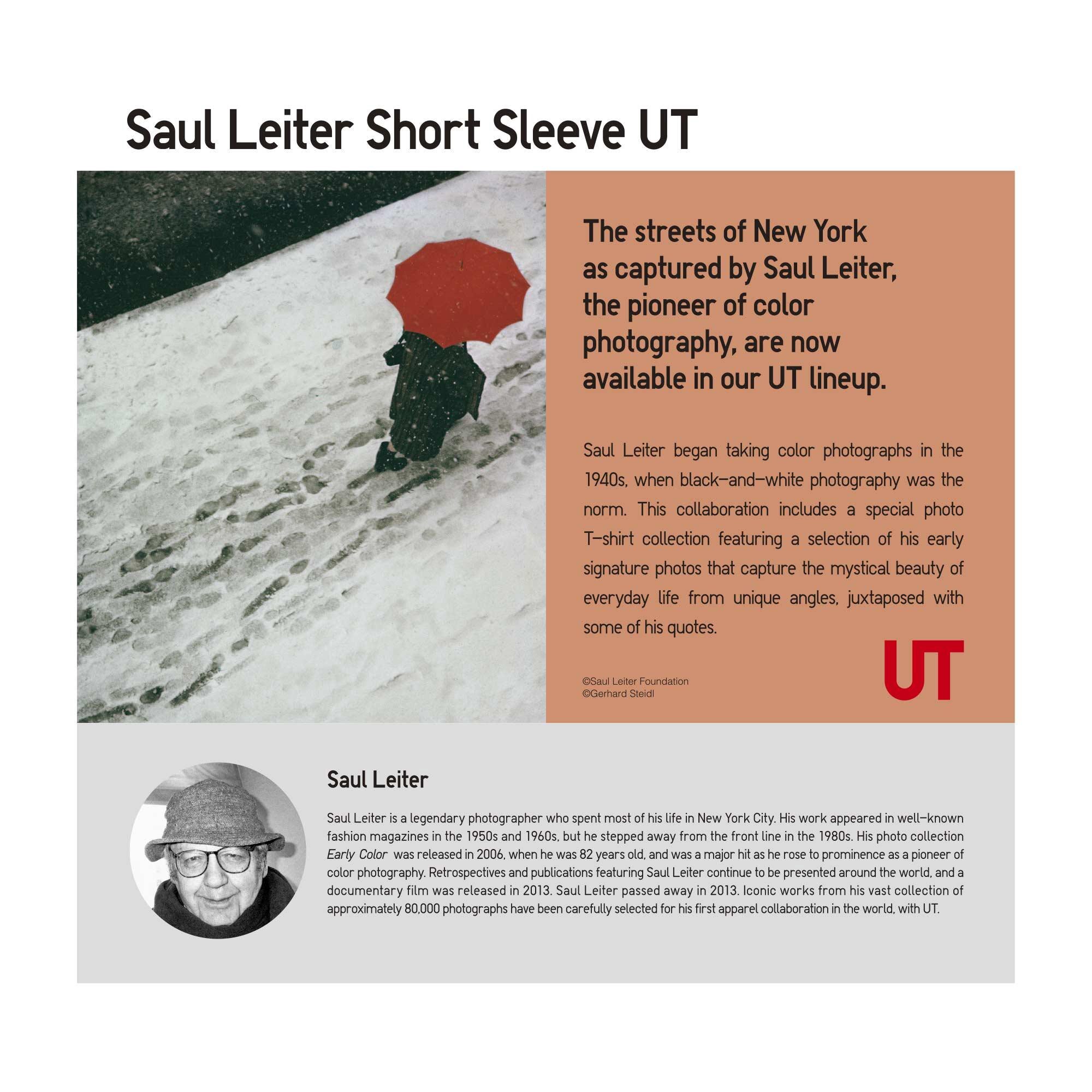 Saul Leiter UT (Short-Sleeve Graphic T-Shirt) | UNIQLO US