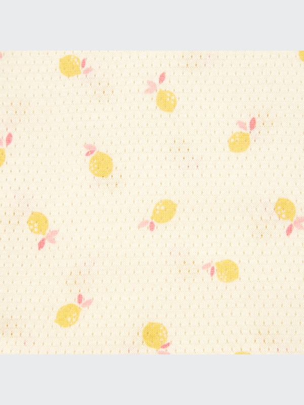 Joy of Print Cotton Mesh Inner Bodysuit (Open Front)(Fruit)