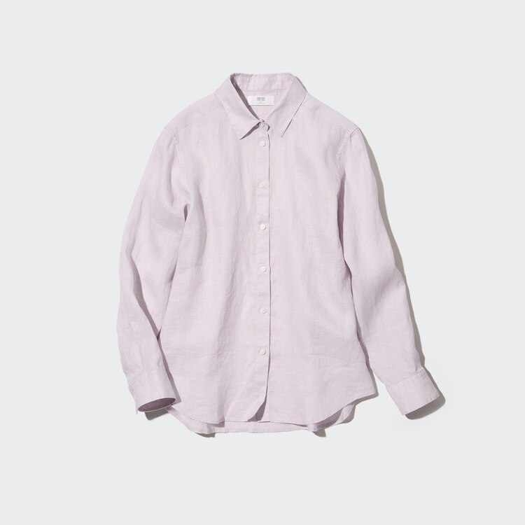 uniqlo.com | Premium Linen Long-Sleeve Shirt