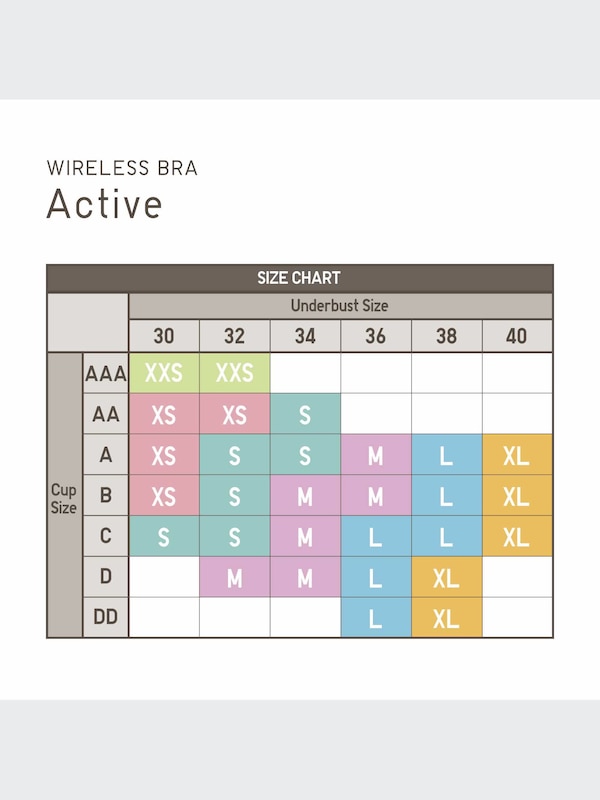 Wireless Bra (Active, Square Neck Print)