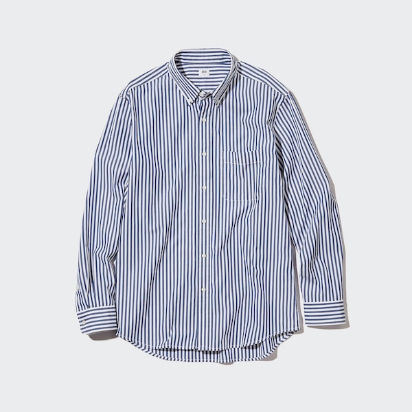 Extra Fine Cotton Broadcloth Shirt UNIQLO US