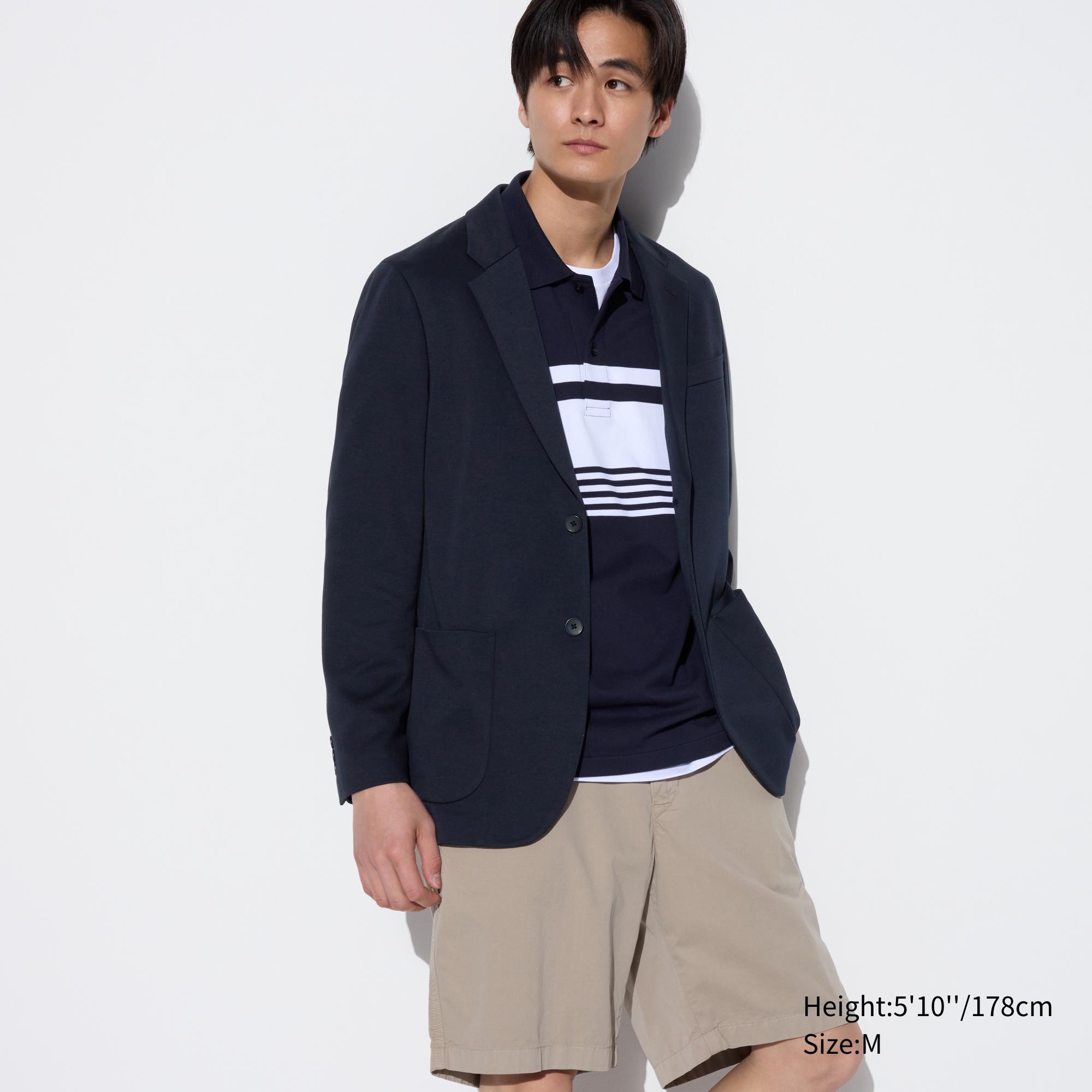 Check styling ideas for「Comfort Jacket、Extra Fine Merino Crew