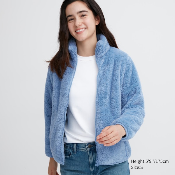 Fluffy Yarn Fleece Full-Zip Jacket | UNIQLO US