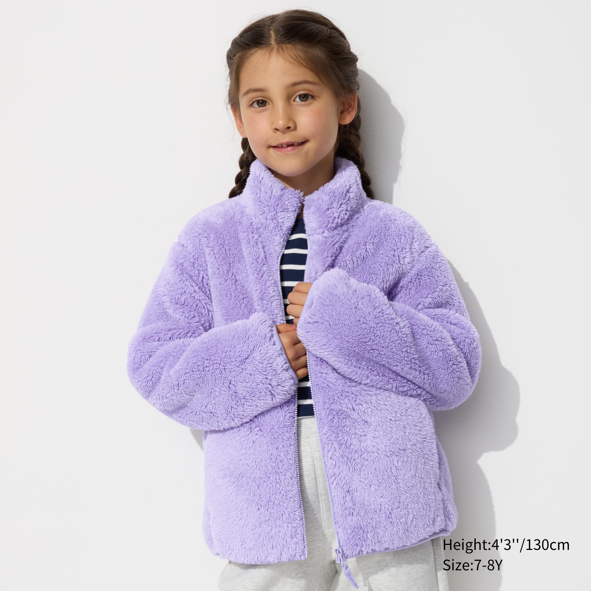 Fluffy Yarn Fleece Full-Zip Jacket