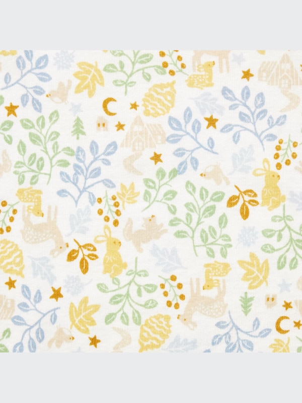 Joy of Print Short-Sleeve Bodysuit (Woodland)