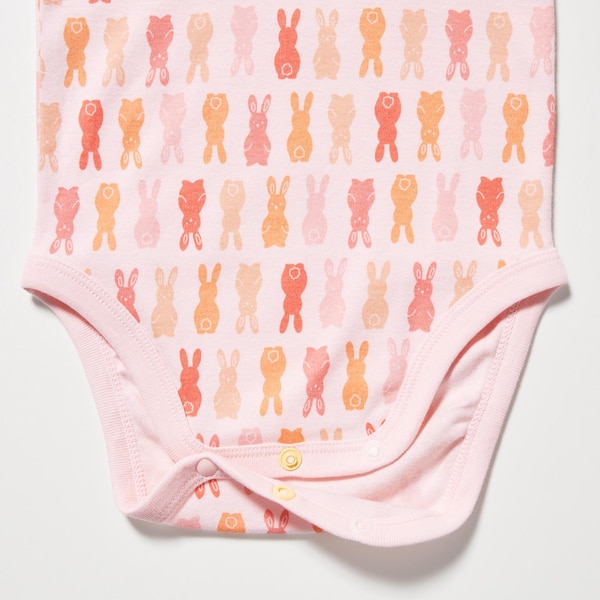 Joy of Print Long-Sleeve Bodysuit (Rabbit) | UNIQLO US