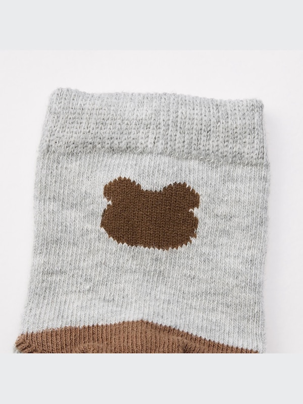 Regular Socks (2 Pairs)(Cable/Bear/Dog)