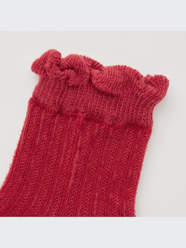 Regular Socks (2 Pairs)(Cat/Rabbit/Frill) | UNIQLO US