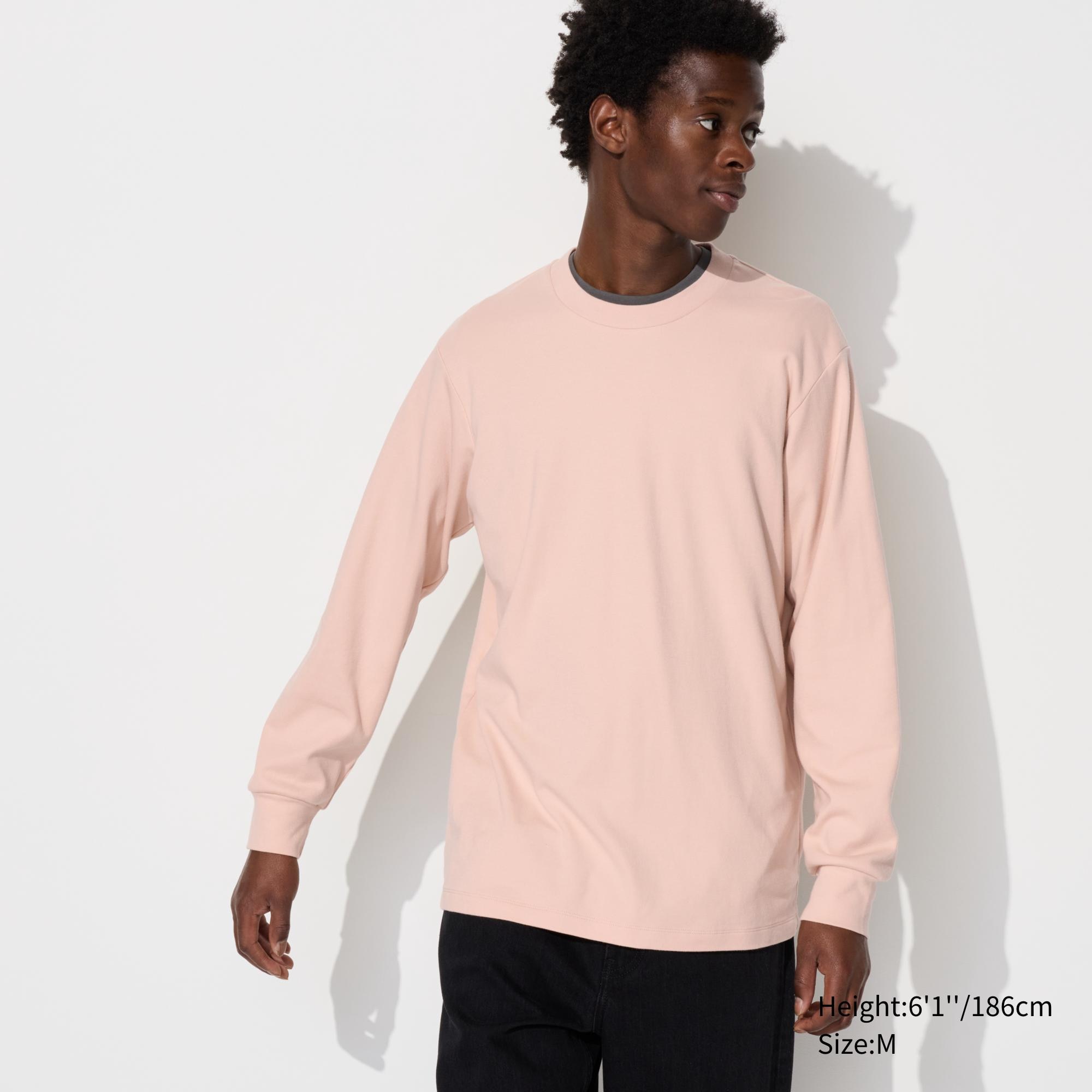 Brushed Cotton T-Shirt | Long Sleeve