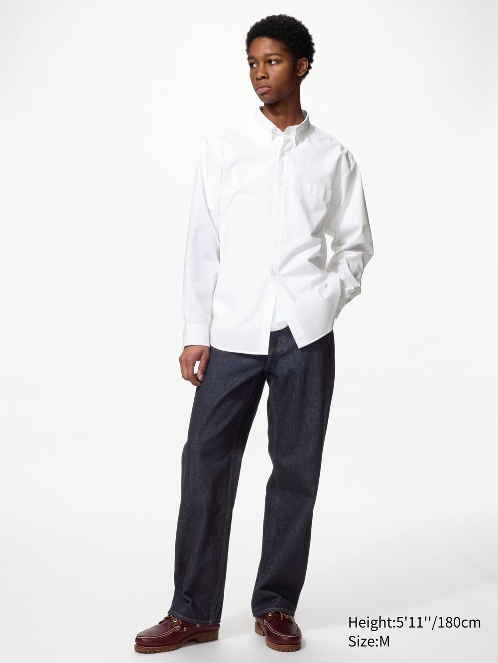 Uniqlo Broadcloth Shirt | Button Down — фото 2