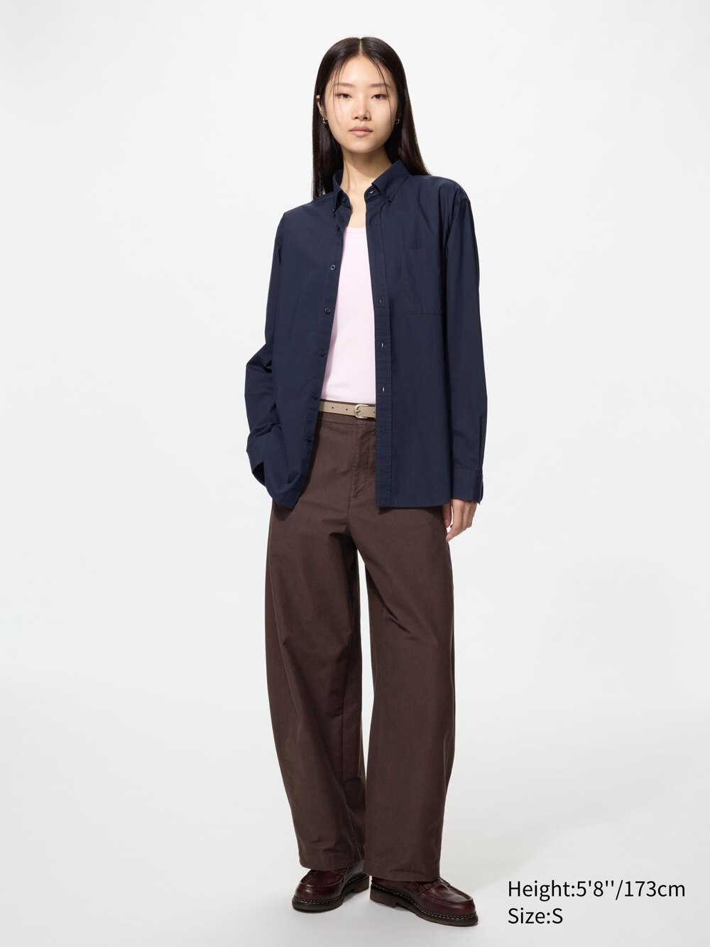 Uniqlo Broadcloth Shirt | Button Down — фото 4