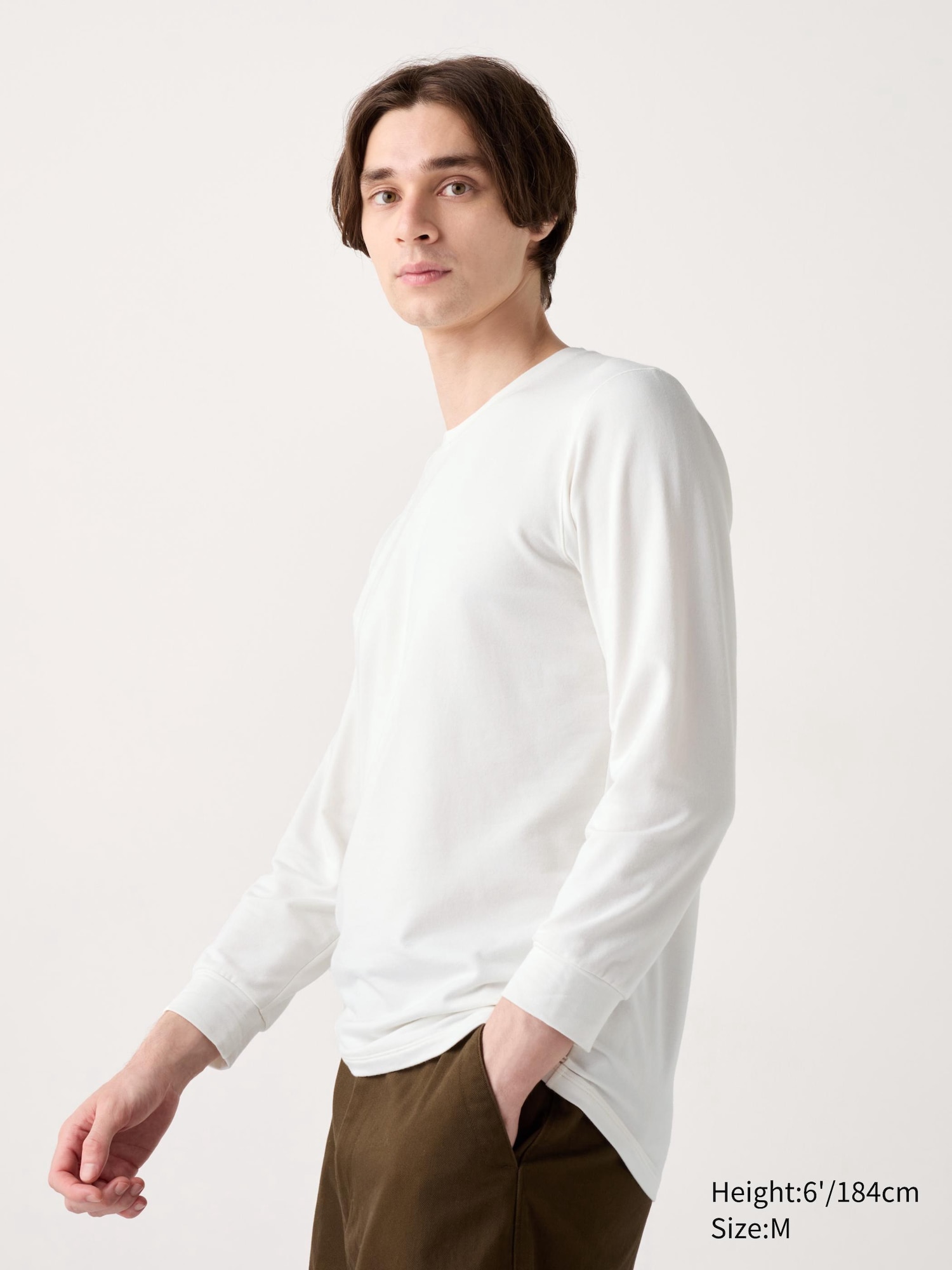 HEATTECH Cotton Crew Neck Long-Sleeve T-Shirt (Extra Warm) | UNIQLO US