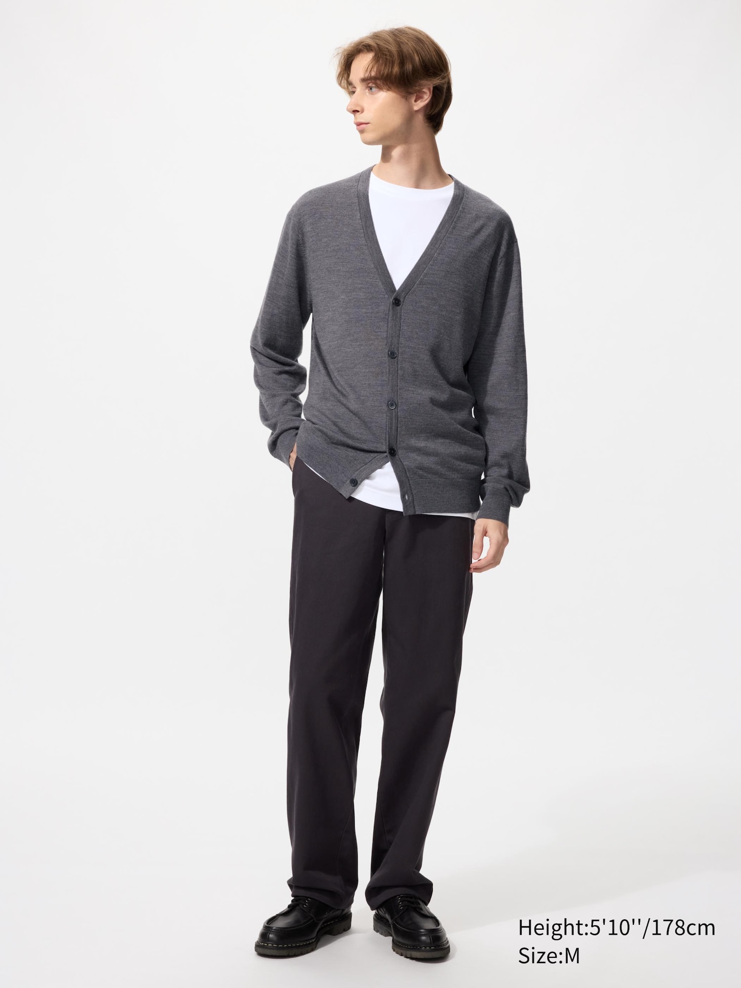 Merino Cardigan | V-Neck | UNIQLO US