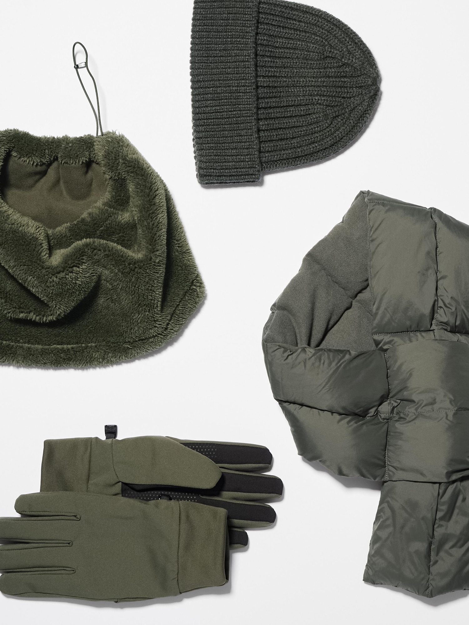 HEATTECH Fluffy Yarn Fleece Neck Warmer | UNIQLO US