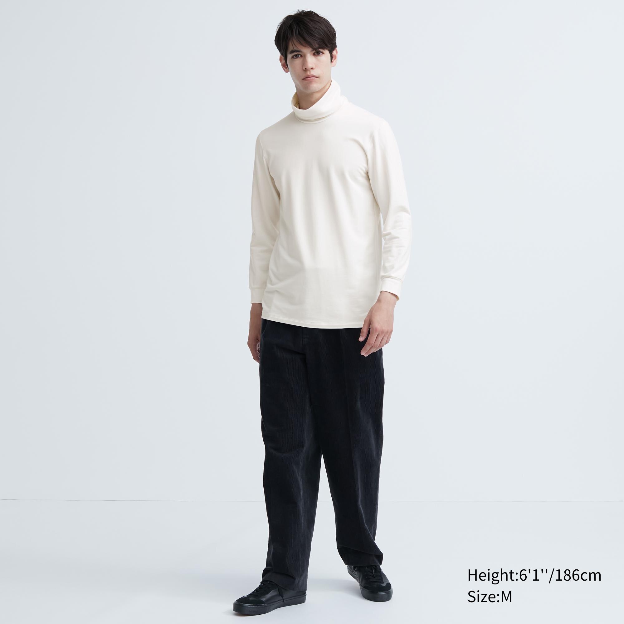 HEATTECH Extra Warm Cotton Turtleneck T-Shirt | UNIQLO US